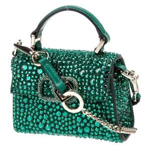 VALENTINO GARAVANI Emerald Green VSling Micro Bag @valentino